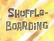 Shuffleboarding Picture Of Cartoon
