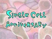 Single Cell Anniversary Picture Of Cartoon