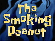 The Smoking Peanut Cartoon Character Picture