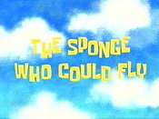 The Sponge Who Could Fly Cartoon Character Picture