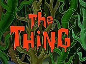 The Thing Cartoon Character Picture