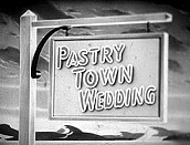 Pastry Town Wedding Picture Of Cartoon