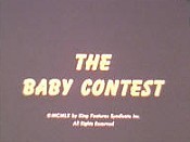 The Baby Contest Cartoon Picture