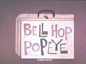 Bell Hop Popeye Cartoon Picture