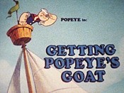 Getting Popeye's Goat Free Cartoon Pictures