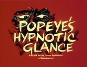 Popeye's Hypnotic Glance Cartoon Picture