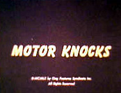 Motor Knocks Picture Into Cartoon