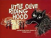 Little Olive Riding Hood Cartoon Picture