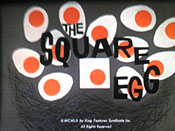 The Square Egg Cartoon Picture