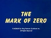 The Mark Of Zero Picture Into Cartoon