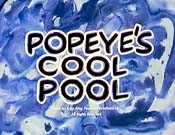 Popeye's Cool Pool Cartoon Picture