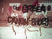 The Green Dancin' Shoes Cartoon Picture