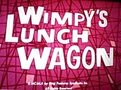 Wimpy's Lunch Wagon Cartoon Picture