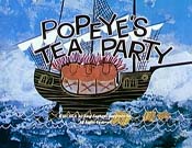 Popeye's Tea Party Cartoon Picture