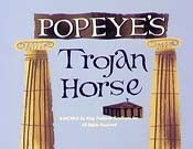 Popeye's Trojan Horse Cartoon Picture