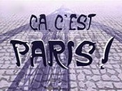 a c'Est Paris! (Welcome To Paris !) Pictures In Cartoon