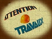 Attention Travaux (Beware Of Destruction) Picture Of Cartoon