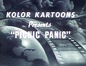 Picnic Panic Picture Of Cartoon