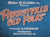 Parrotville Old Folks Cartoon Picture