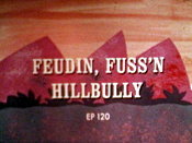 Feudin, Fuss'n Hillbully Picture Into Cartoon