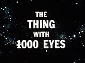 The Thing With 1000 Eyes Cartoon Pictures
