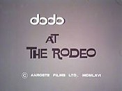 DoDo At The Rodeo Pictures Cartoons