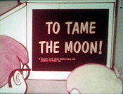 To Tame The Moon! Picture Of Cartoon