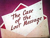 The Case Of The Lost Message Picture Into Cartoon