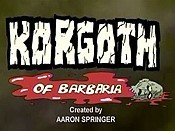 Korgoth Of Barbaria  Cartoon Picture