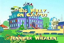 Big Willy On Campus Picture Into Cartoon