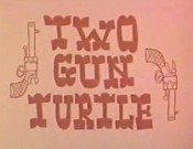 Two Gun Turtle Free Cartoon Picture