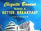 Chiquita Banana Makes A Better Breakfast The Cartoon Pictures