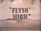Flyin' High Cartoon Character Picture