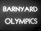 The Barnyard Olympics Cartoon Pictures