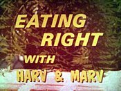 Eating Right With Harv & Marv The Cartoon Pictures