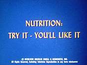 Nutrition: Try It - You'll Like It Cartoon Pictures