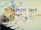 Windy Day Cartoon Picture