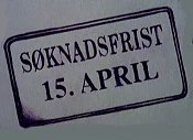 Soknadsfrist 15. April (Deadline April 15th) Cartoon Pictures