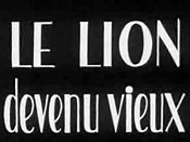 Le Lion Devenu Vieux (The Old Lion) Pictures Of Cartoons