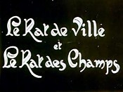 Le Rat De Ville Et Le Rat Des Champs (The Town Rat And The Country Rat) Pictures Of Cartoons