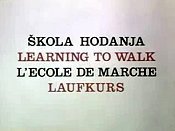 Skola Hodanja (Learning To Walk) Cartoon Picture