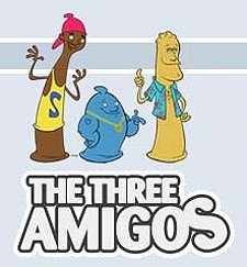 The Three Amigos Episode Guide Logo