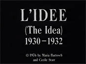 L'Ide (The Idea) Cartoon Character Picture