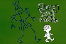 Simon in the Land of Chalk Drawings  Logo