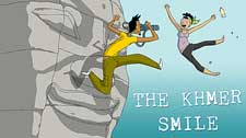 Le Sourire Khmer (The Khmer Smile) Picture Into Cartoon