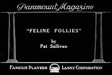 Feline Follies Theatrical Cartoon Series Logo