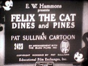 Felix Dines And Pines Cartoon Picture