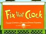 Fix That Clock Pictures Cartoons