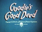 Goodie's Good Deed Cartoon Pictures