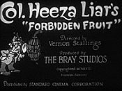 Col. Heeza Liar's Forbidden Fruit Picture Of The Cartoon